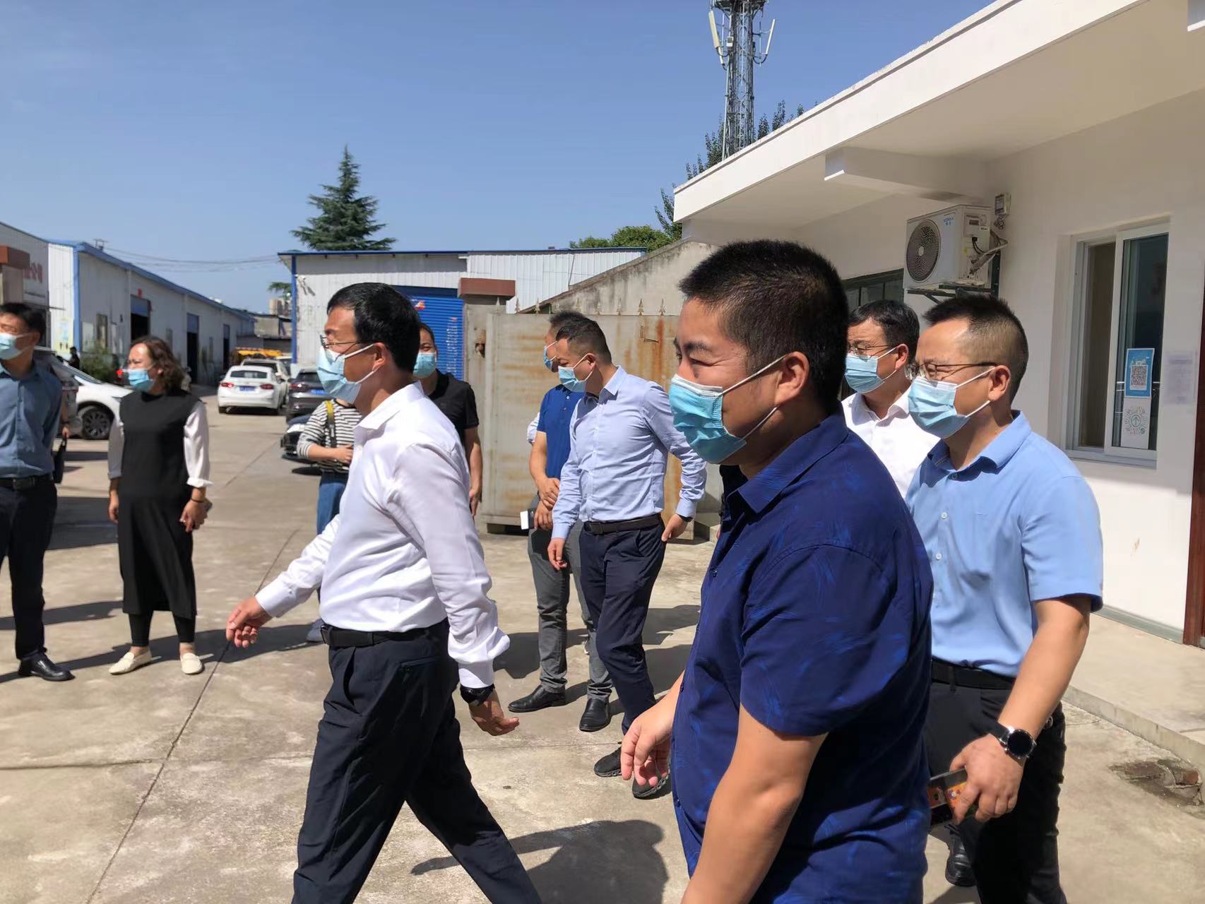 寶雞市委副書記、渭濱區(qū)委書記段小龍到我公司調(diào)研